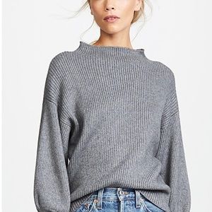 Grey Line and Dot Alder Sweater